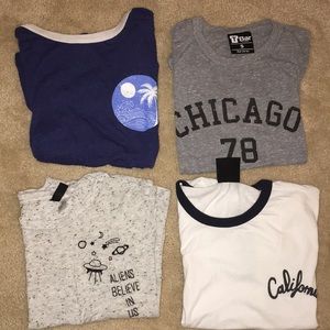Cropped Shirts (Buy 1 for $12)